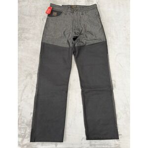 Filson x Wrangler Adventure Jeans Mens 32x32 Black Indigo Denim Relaxed New NWT